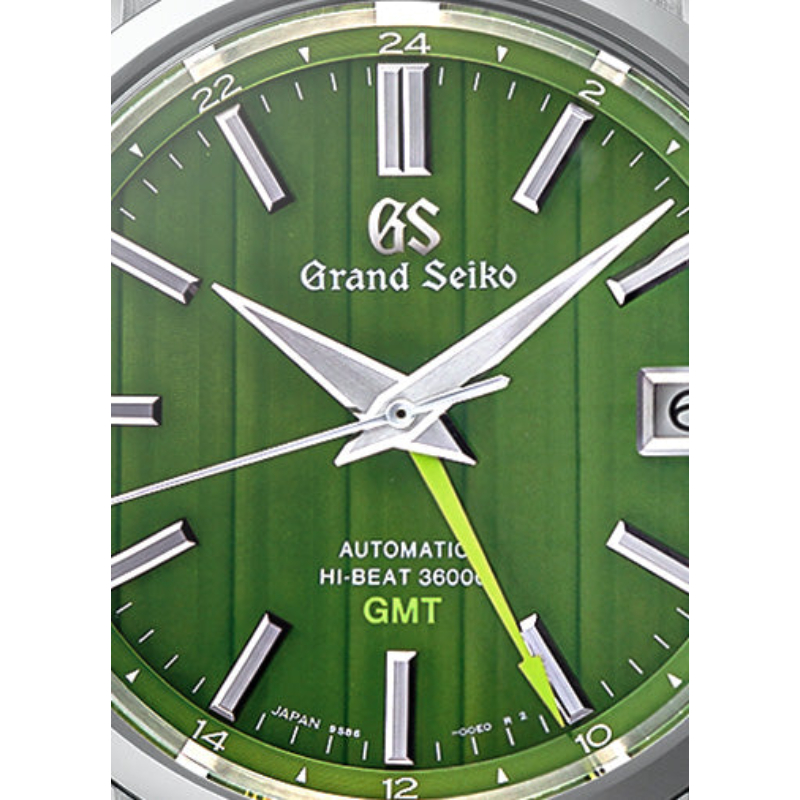 Grand Seiko Hi-Beat 36000 Automatic GMT SBGJ259 Urban Bamboo - Heritage Collection