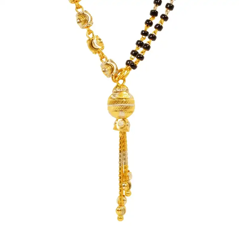 Trendy Mangalsutra in 22K Yellow Gold