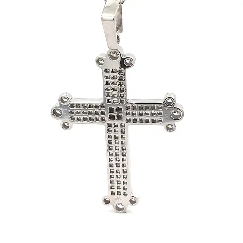 Stunning Diamond Cross Pendant