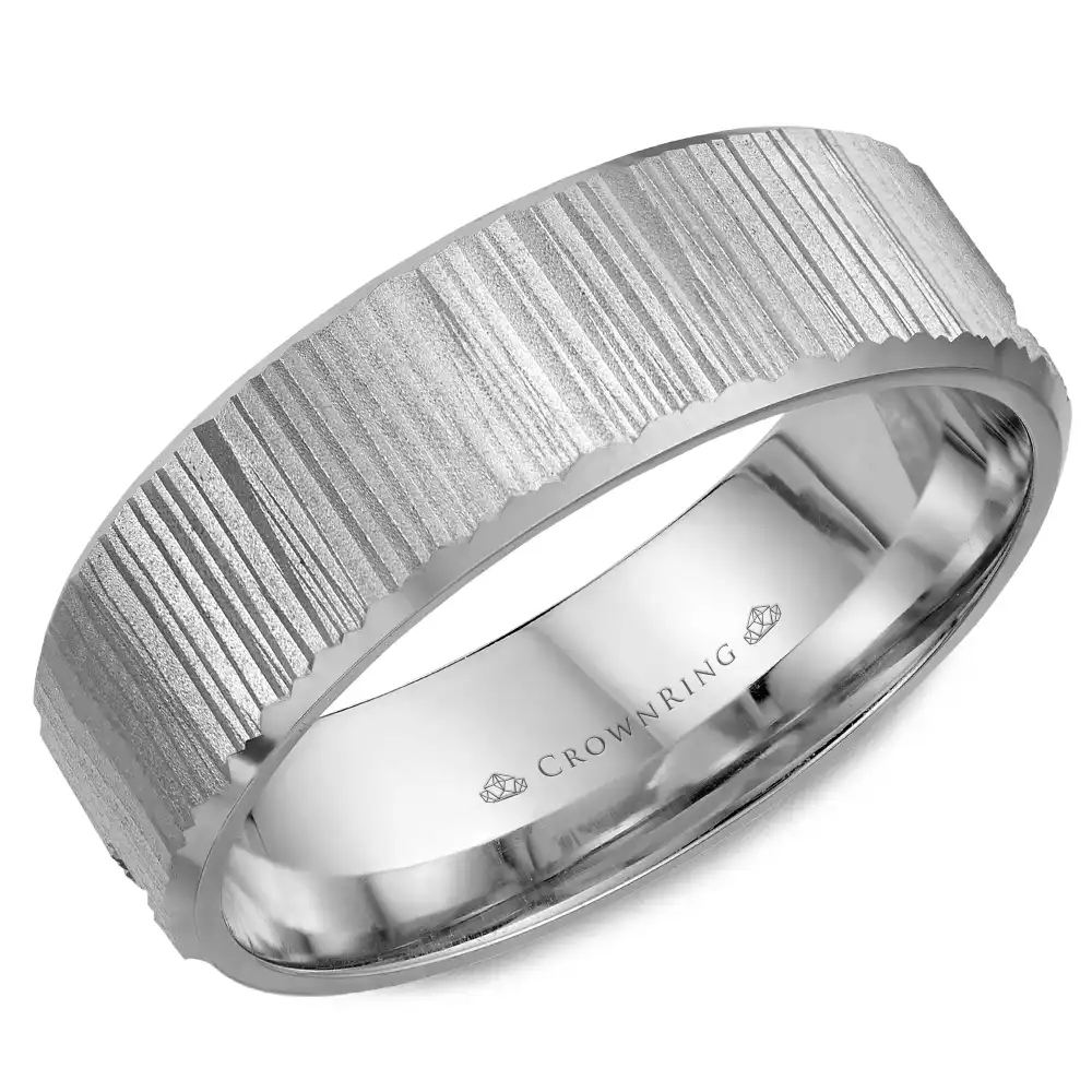 CrownRing Wedding Band