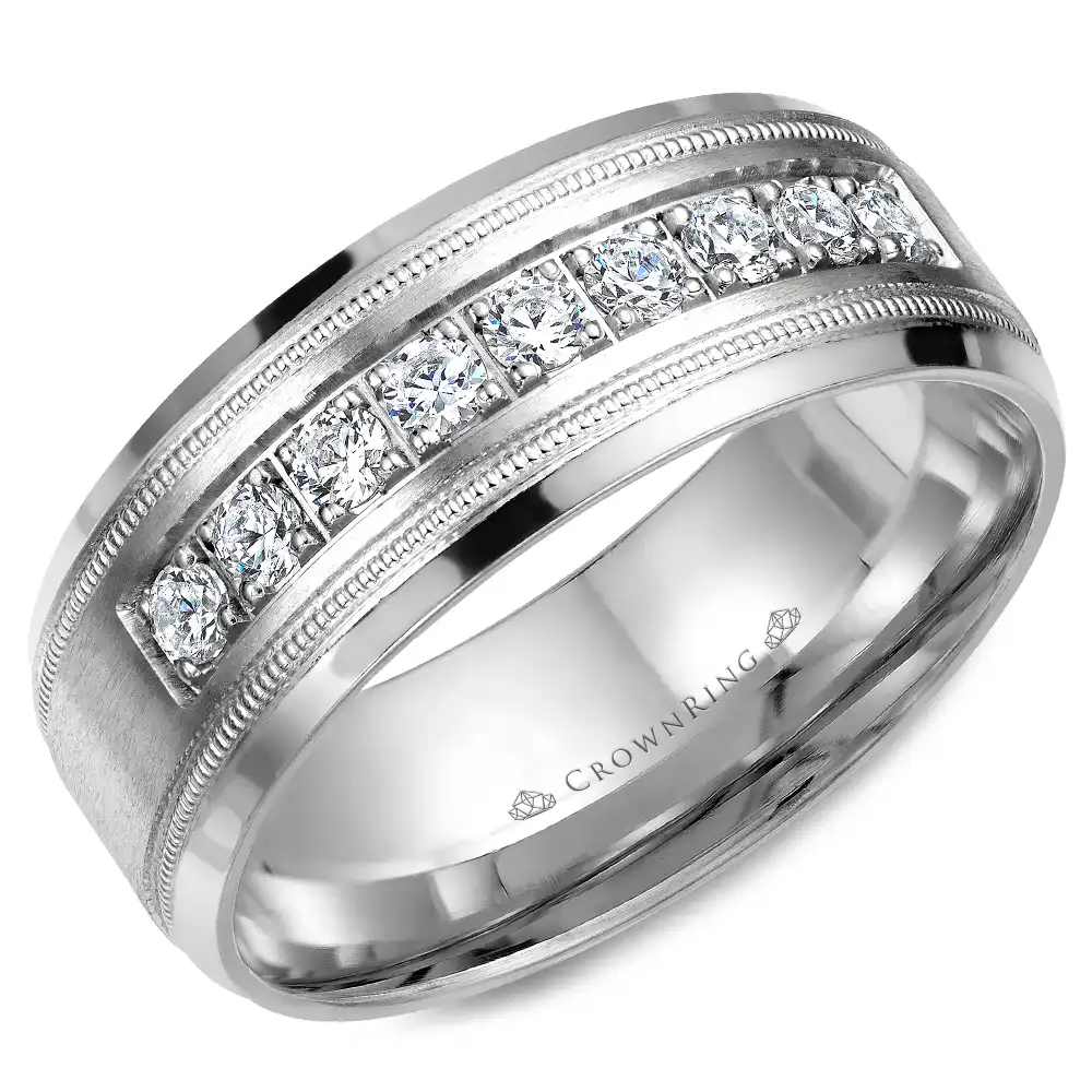 CrownRing Wedding Band