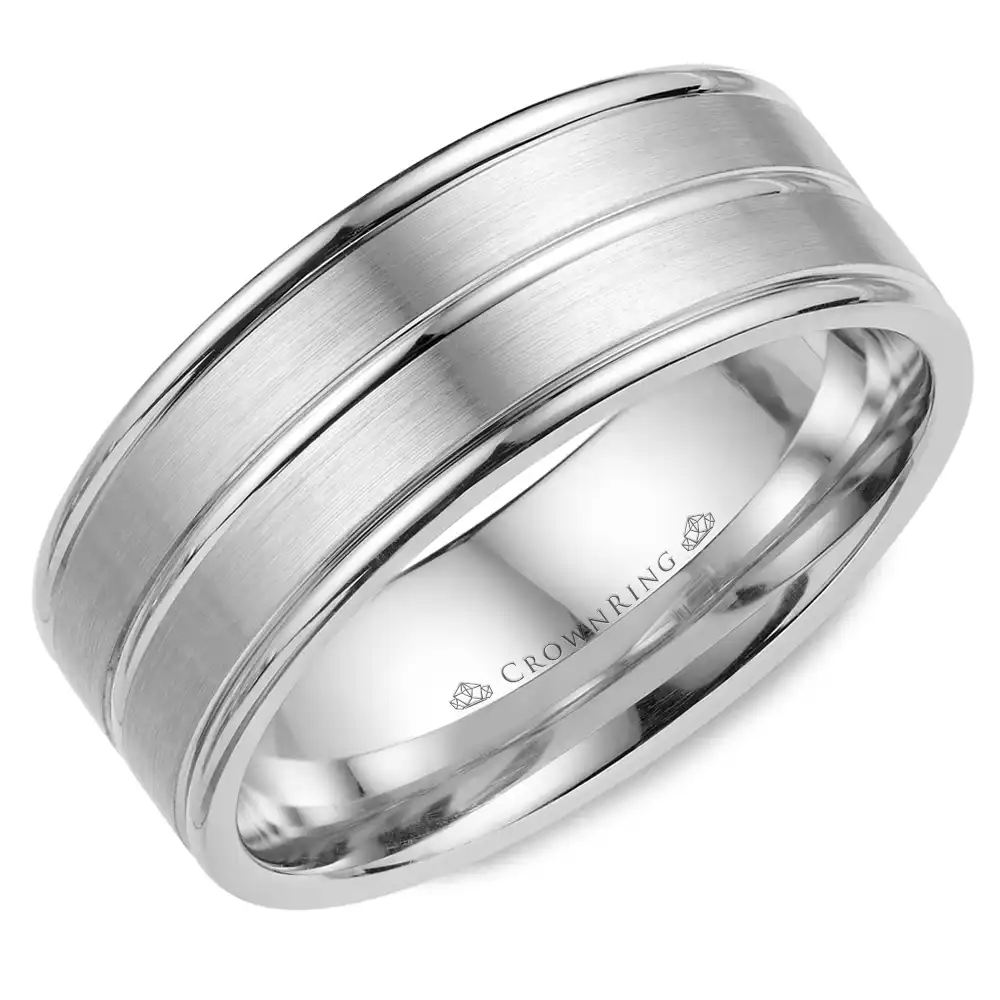 CrownRing Wedding Band