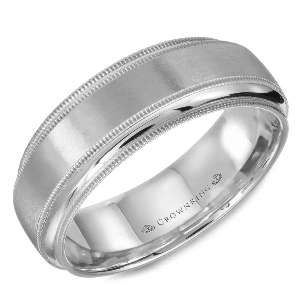 CrownRing Wedding Band