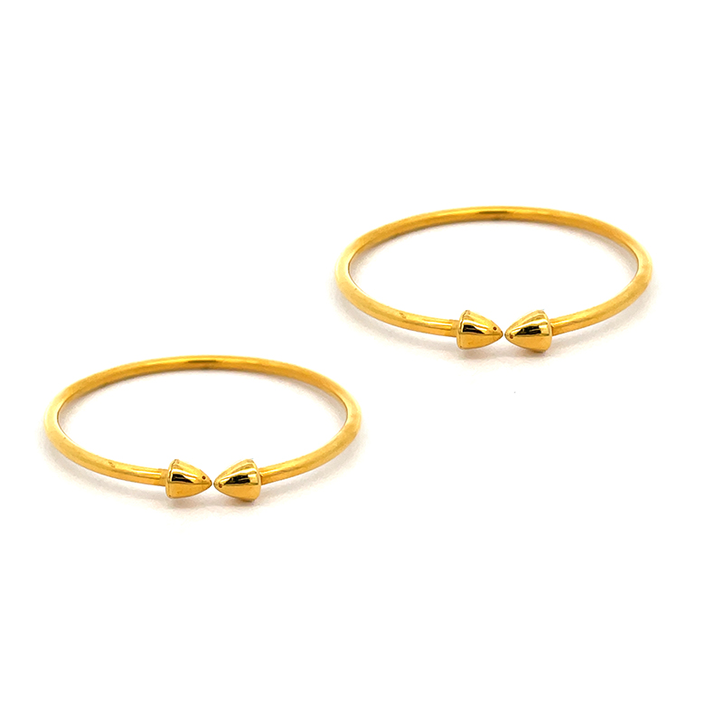 Baby Bangle 22K Gold - Set of two