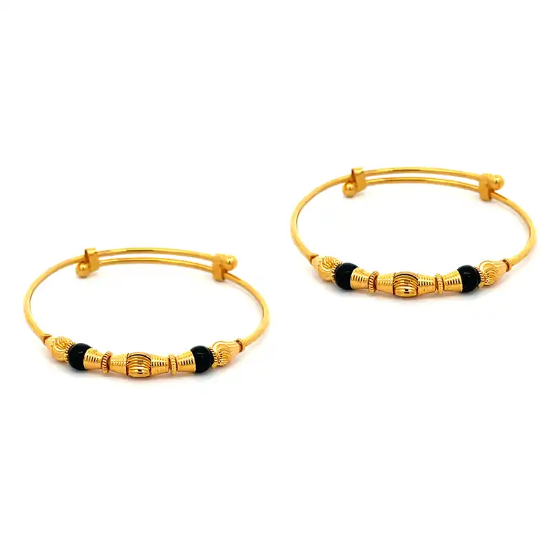 Baby Bangle 22K Gold - Set of two