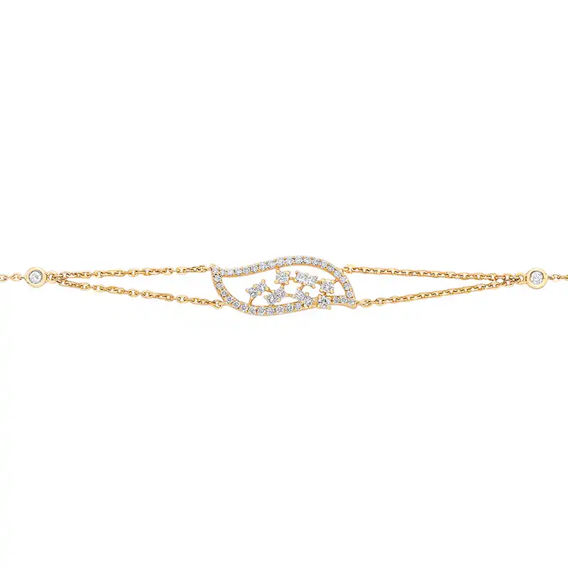 18K Yellow Gold Diamond Bracelet