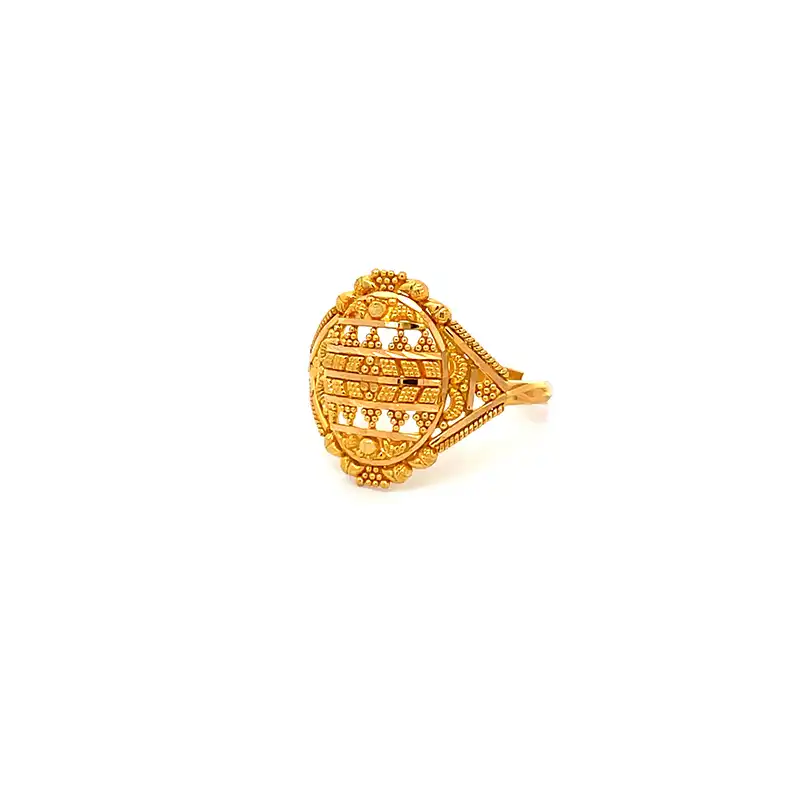 Fashion Ring in 22K Yellow Gold