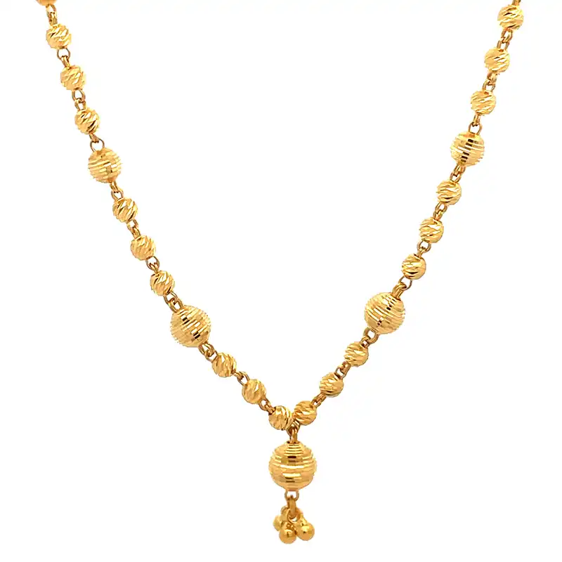 Stunning 22K Gold Fancy Chain - 19 inch