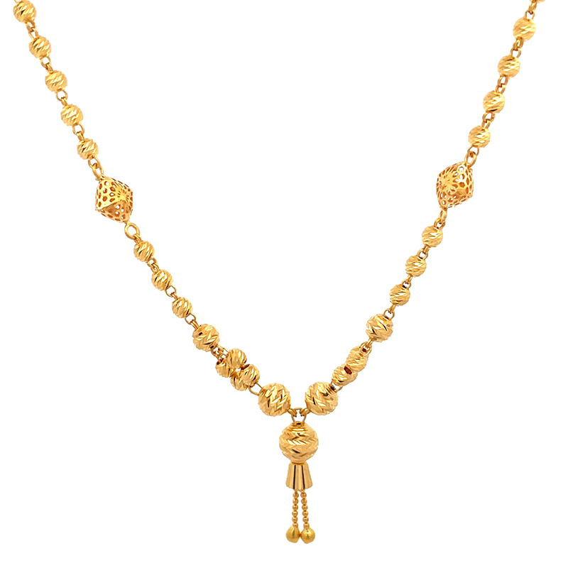 Luxurious 22K Gold Ncklace - 20 inch