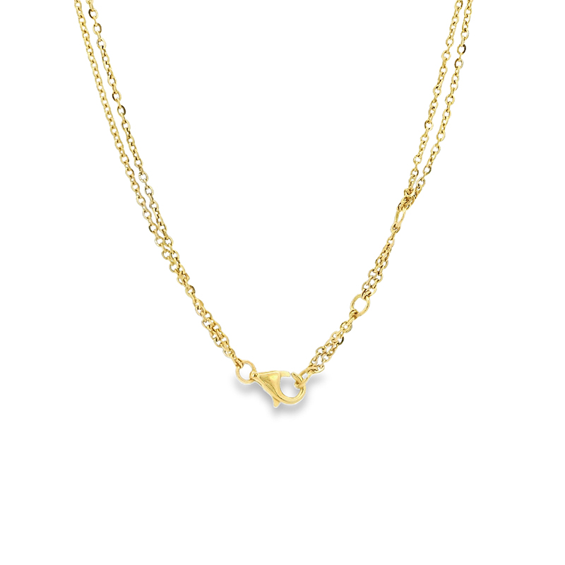 18K Gold Diamond Mangalsutra