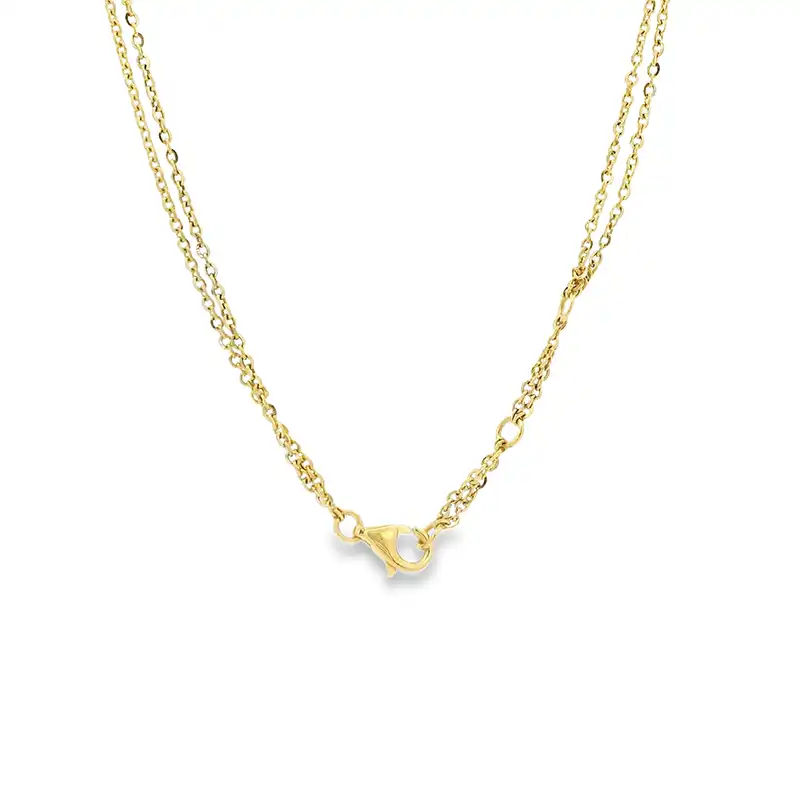 18K Gold Diamond Mangalsutra